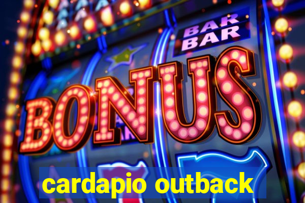 cardapio outback